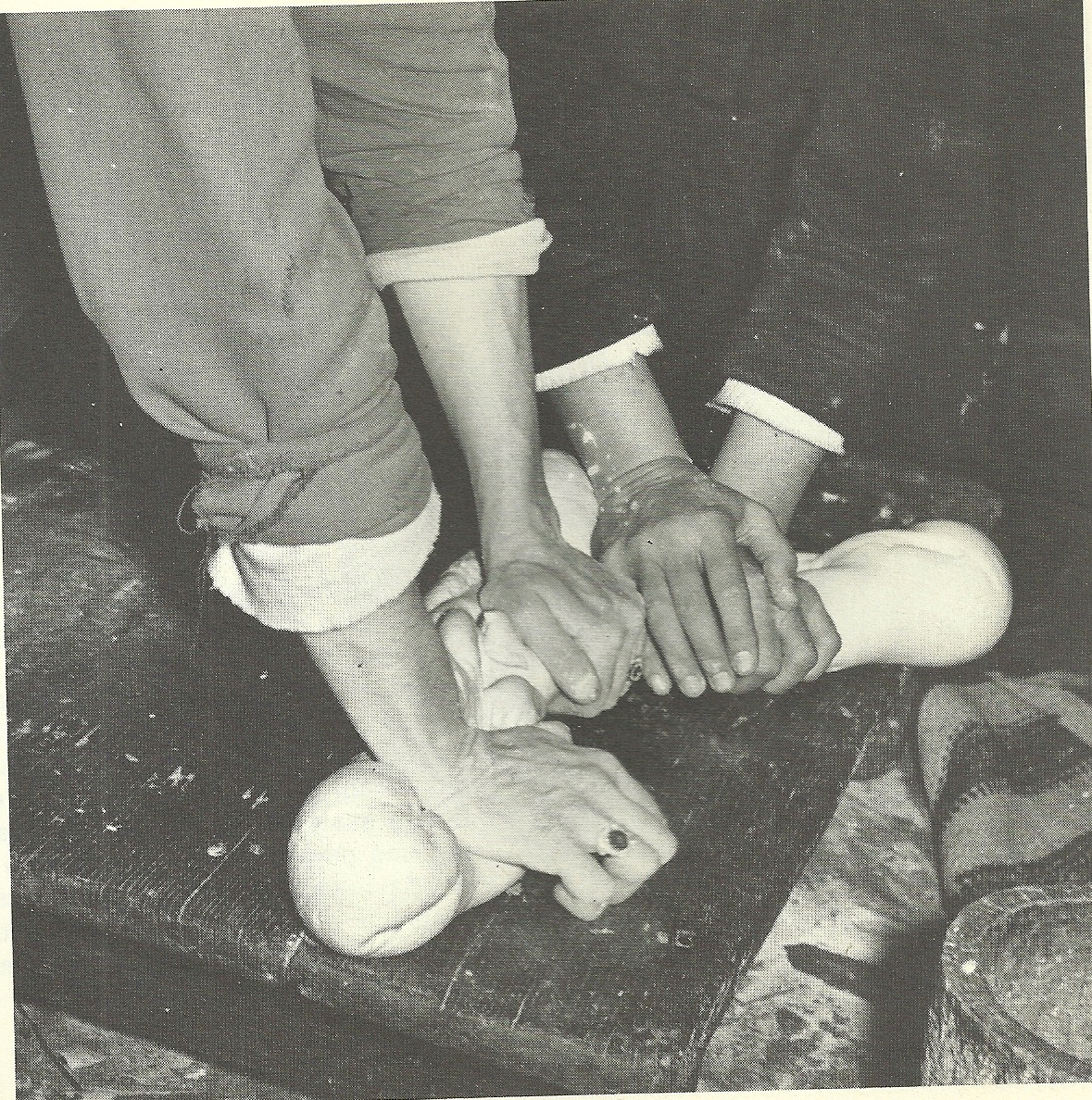 preparazione del pane pula