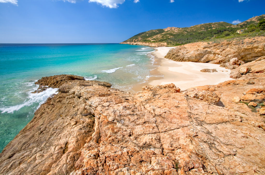 Spiaggia Pinus village-pula Spiagge di Nora-Pula e Santa Margherita In Sardegna 
