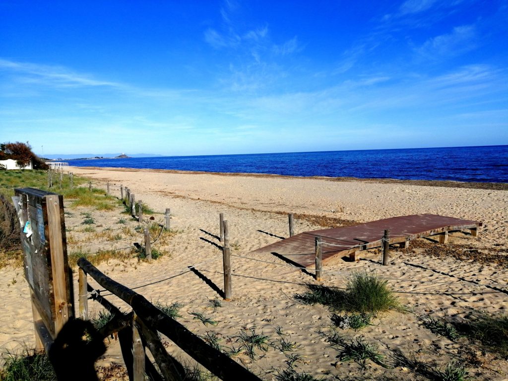 Spiagge di Nora-Pula e Santa Margherita In Sardegna Spiaggia Flamingo
